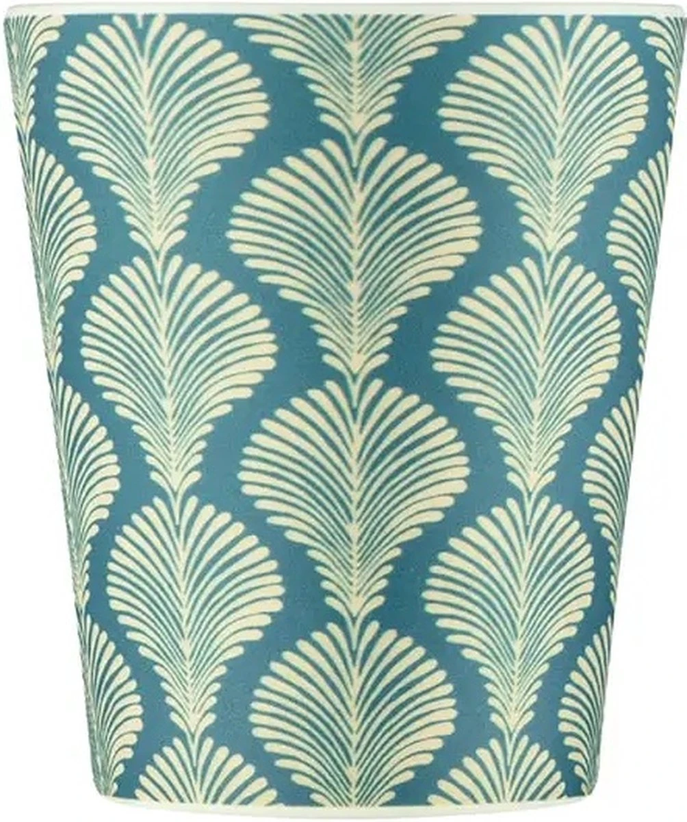 Ecoffee Cup Creasy Lu PLA - Koffiebeker To Go 240 Ml - Groenblauw Siliconen 3 Ecoffee Cup Creasy Lu PLA - Koffiebeker To Go 240 Ml - Groenblauw Siliconen - Afbeelding 3