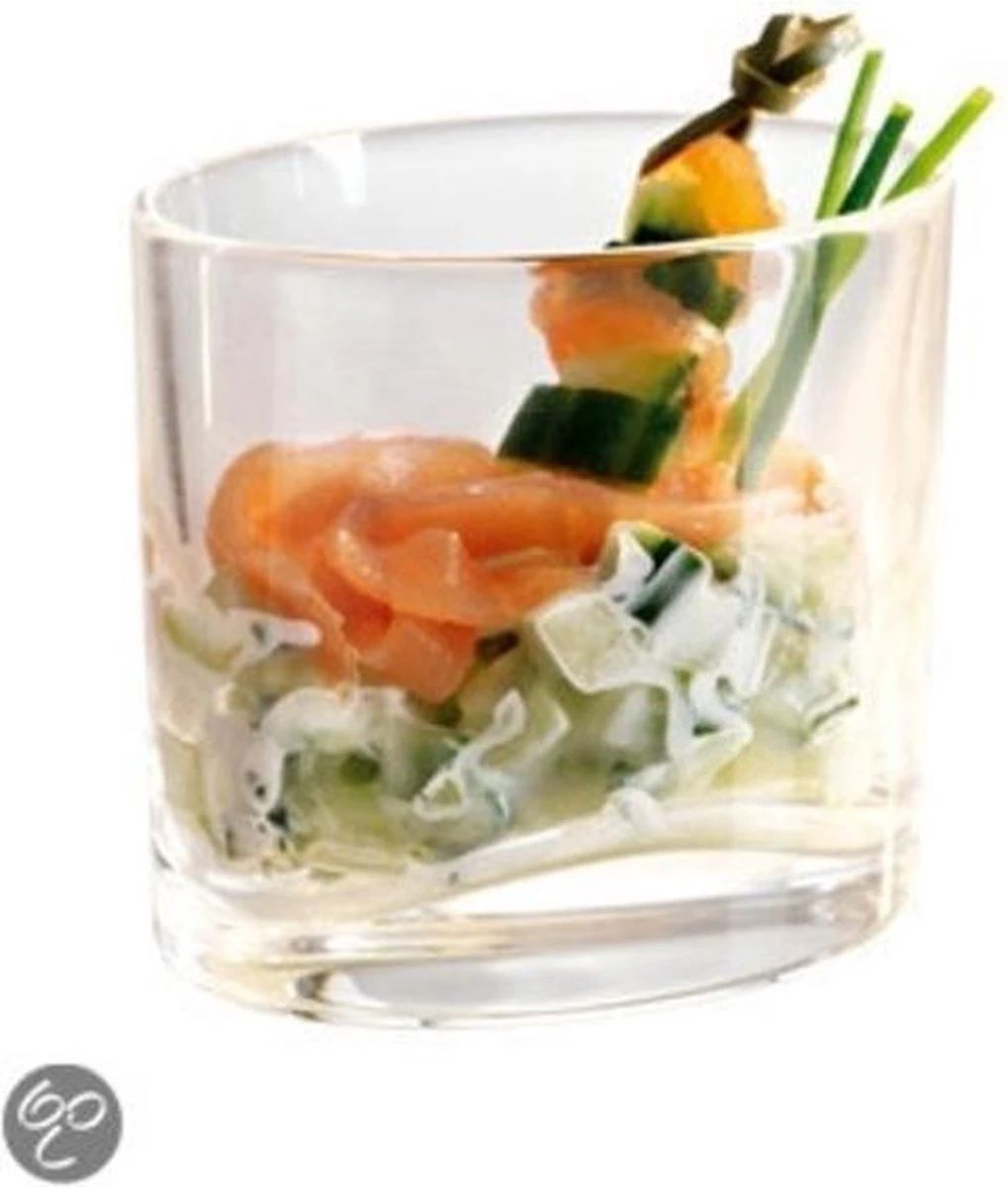 Durobor Ellipse Amuseglas - 20 Cl - 6 Stuks 1 Durobor Ellipse Amuseglas - 20 Cl - 6 Stuks