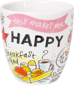 Blond Amsterdam, Happy - Mini Mok Lips -Keukengerei Winkel 1041x1200