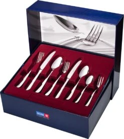 Sola Bestekset Fleurie - Modern - 9 Persoons - 90 Delig - Zilverwit Edelstaal 18/10 - RVS - Zilver -Keukengerei Winkel 1070x1200 3