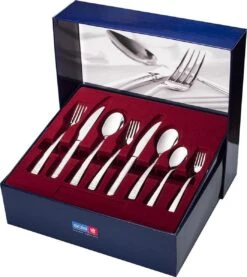 Sola Bestekset Bali - Modern - 9 Persoons - 90 Delig - Zilverwit Edelstaal 18/10 - RVS - Zilver -Keukengerei Winkel 1070x1200 4