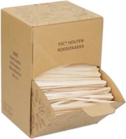 Natureko - Houten Roerstaafjes (FSC) 110mm - 2000 Stuks -Keukengerei Winkel 1086x1200 4