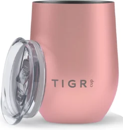 TIGR Cup - Drinkbeker - Thermosbeker - Koffie En Thee - 350ml - Rosé Goud