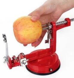 3-In-1 Appelmachine Rood - Appelboor, Appelschiller En Appelsnijder - Fruitsnijder - Groentesnijder - Klokhuis Verwijderaar - Fruitmachine - Keukenapparaat 10 3-In-1 Appelmachine Rood - Appelboor, Appelschiller En Appelsnijder - Fruitsnijder - Groentesnijder - Klokhuis Verwijderaar - Fruitmachine - Keukenapparaat -Keukengerei Winkel 1134x1200 7