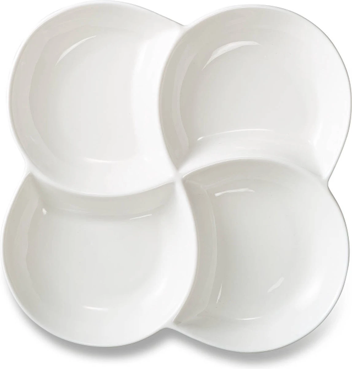 Blokker Snackschaaltje - 4 Vaks 1 Blokker Snackschaaltje - 4 Vaks