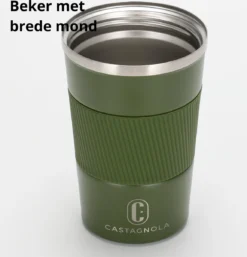 Castagnola Design RVS Koffiebeker To Go - Groen - 380ml - Thermosbeker - Theebeker -Keukengerei Winkel 1154x1200 1