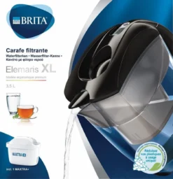 BRITA - Waterfilterkan Elemaris - Zwart - 3,5L - Inclusief 1 Maxtra+ Waterfilterpatroon -Keukengerei Winkel 1156x1200 7