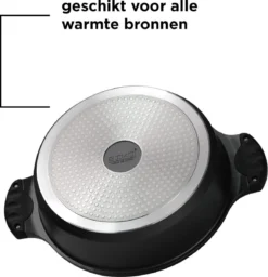 BIKO | Luxe Aluminium Tajine Inductie| Tagine | Geschikt Voor 4-8 Personen - Inductie - Zwart -Keukengerei Winkel 1160x1200