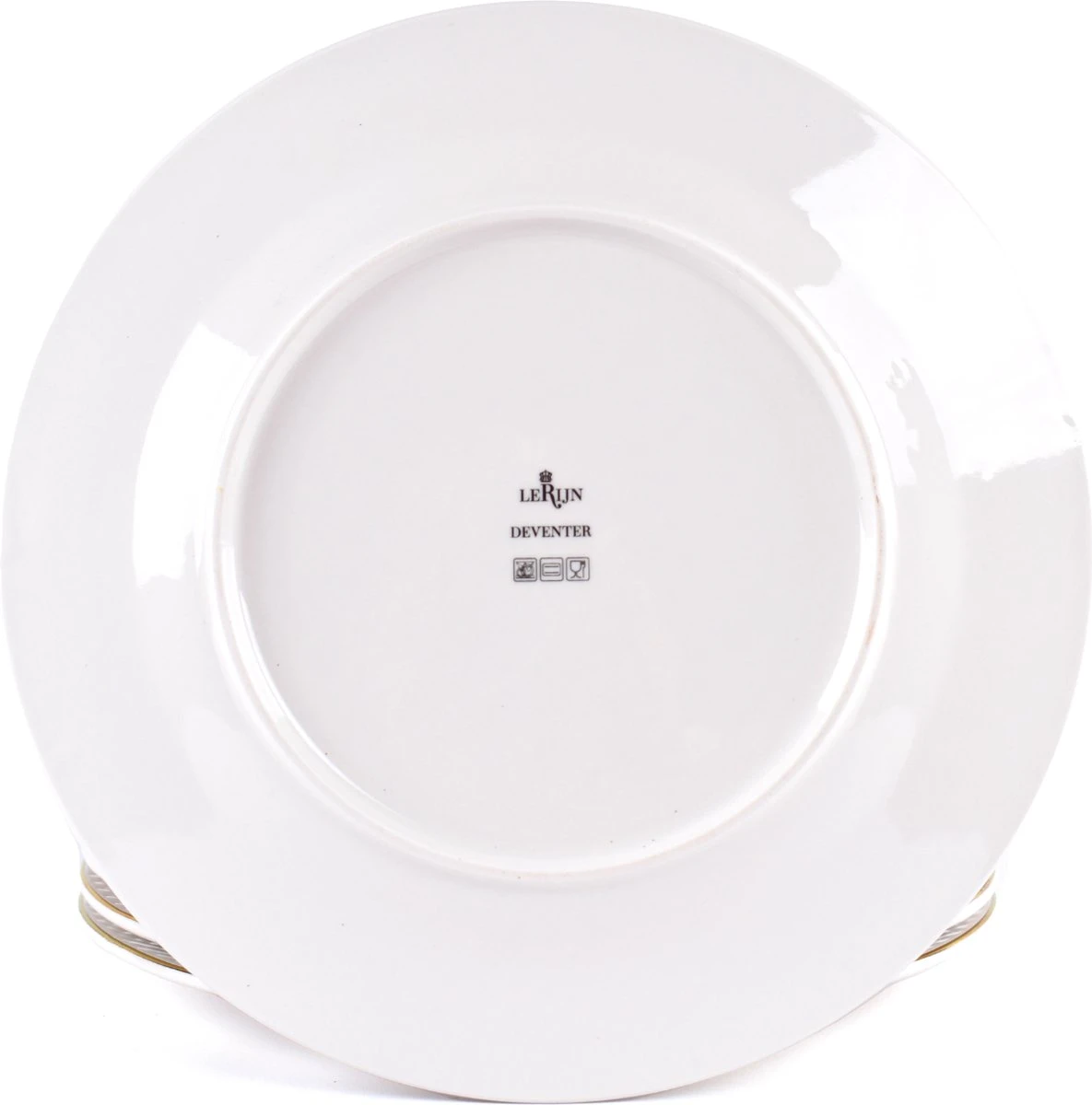 LeRijn® Serviesset Deventer 8 Persoons - 24 Delig - Licht Crème Wit Met Gouden Rand En Motief - Dinerborden - Soepborden - Dessertborden - Borden Servies - Bordenset 13 LeRijn® Serviesset Deventer 8 Persoons - 24 Delig - Licht Crème Wit Met Gouden Rand En Motief - Dinerborden - Soepborden - Dessertborden - Borden Servies - Bordenset - Afbeelding 13