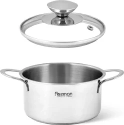 Fissman Bambino Kookpot Met Deksel - Ø 14cm -Keukengerei Winkel 1187x1200