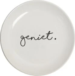 Bord Set Van 4 Stuks ø15cm . Met Tekst Geniet / Lekker/ Vandaag Is Mijn Lievelingsdag /hondje Gusta -Keukengerei Winkel 1196x1200 13