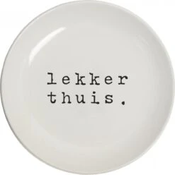 Gusta - Gebaksbordjes - ø 15 Cm - Set 4 Stuks - Porselein - Wit -Keukengerei Winkel 1197x1200 19