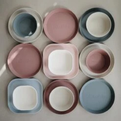 Mushie - Kinderservies Borden Vierkant (Set Van 2) - Borden - Sage -Keukengerei Winkel 1198x1200 31