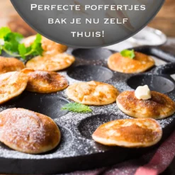 IRONO Poffertjespan Set - Incl. Doseerfles, Kwast En Vork - Poffertjespan Inductie En Electrisch - Poffertjesmaker 19 Poffertjes - Poffertjes Maken - Spuitfles - Cadeau Voor Mannen En Vrouwen -Keukengerei Winkel 1198x1200 4