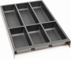 Culinorm Bestekbak - Besteklade - Incl. Antislipmat Met 1 Carbon Black Cassette - 53 Cm Breed X 47 Cm Diep -Keukengerei Winkel 1200x1007 4