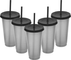 Herbruikbare Bekers Met Rietje En Deksel Van Plastic – Starbucks Design – Drinkbekers Met Rietje – Kleur Veranderende Beker -Keukengerei Winkel 1200x1012 3