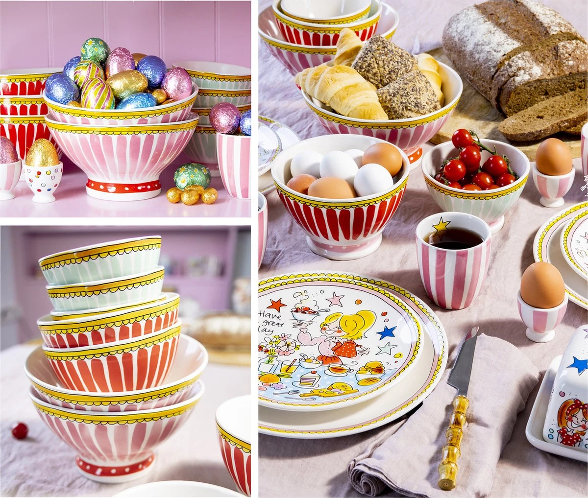 Blond Amsterdam, Even Bijkletsen, Bord 22cm Great Day 3 Blond Amsterdam, Even Bijkletsen, Bord 22cm Great Day - Afbeelding 3