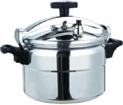 Royal Swiss Snelkookpan 8 Liter -Aluminium Pressure Cooker - Ø 24 Cm