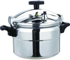 Royal Swiss Snelkookpan 12 Liter - Aluminium Pressure Cooker - Ø 28 Cm
