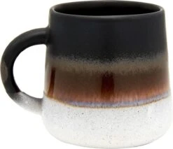 Dip Glazed Mok Zwart Van Sass & Belle