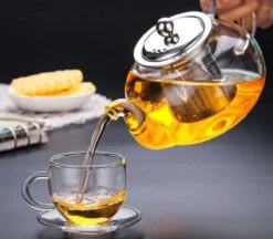 Glazen Theepot Met Filter (RVS) - 1.2 Liter - Thee Infuser – Borosilicaat – Anti-druppel Tuit -Keukengerei Winkel 1200x1050 5