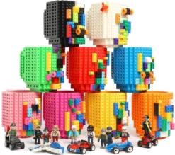 Merkloos Build On Brick Mug - Licht Blauw - 350 Ml - Bouw Je Eigen Mok Met Bouwsteentjes - BPA Vrije Drinkbeker Cadeau Voor Kinderen Of Volwassenen - Koffie Thee Limonade Of Andere Dranken - Pennenbeker - Creatief Accessoire Voor Op Bureau -HnD 7 Merkloos Build On Brick Mug - Licht Blauw - 350 Ml - Bouw Je Eigen Mok Met Bouwsteentjes - BPA Vrije Drinkbeker Cadeau Voor Kinderen Of Volwassenen - Koffie Thee Limonade Of Andere Dranken - Pennenbeker - Creatief Accessoire Voor Op Bureau -HnD -Keukengerei Winkel 1200x1062 2