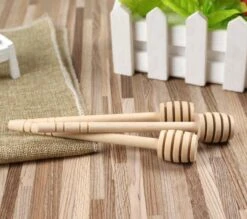 Honing Lepel - Dipper - Hout - Honeydripper - Keukengerei - Ontbijt - Hout - 2 Stuks - 15.5 Cm -Keukengerei Winkel 1200x1063 10