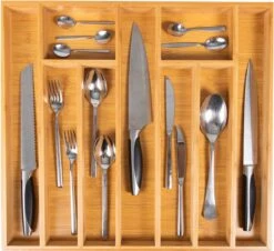 Grote Bestekbak Bamboe 51x47cm | Besteklade Van Coninx | Bestekhouder | Opbergbak | Duurzaam | Voor Laden Van 47cm Diep 11 Grote Bestekbak Bamboe 51x47cm | Besteklade Van Coninx | Bestekhouder | Opbergbak | Duurzaam | Voor Laden Van 47cm Diep -Keukengerei Winkel 1200x1096 4