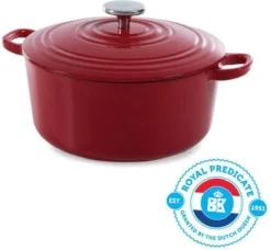 BK Bourgogne Braadpan Ø 24 Cm - Rood - Gietijzer - Inductie -Keukengerei Winkel 1200x1106 2