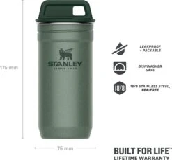 Stanley The Nesting Shot Glass Set - Hammertone Green -Keukengerei Winkel 1200x1124 5