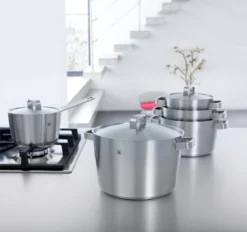 BK Conical+ Kookpannenset - 5-delig - RVS - Inductie -Keukengerei Winkel 1200x1128 1