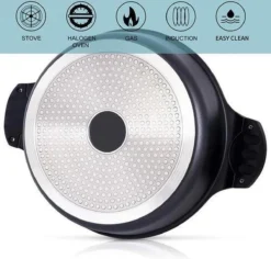 Tajine Agadir Inductie Arabisch Design Non-stick Shining Black -Keukengerei Winkel 1200x1145 2