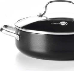 GreenPan Copenhagen Stoofpan Met Deksel En Extra Handvat 28cm/4.3L -Keukengerei Winkel 1200x1147