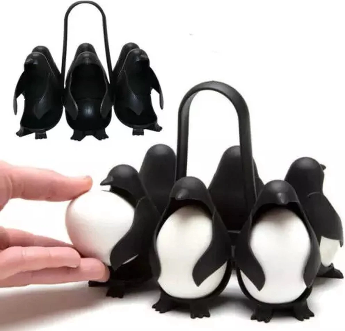 Egguins Eierhouder - Paasdecoratie - Eierdopjes - Eieren - Eierkoker - Bewaren - Koken - Serveren - Decoratie - Pasen 5 Egguins Eierhouder - Paasdecoratie - Eierdopjes - Eieren - Eierkoker - Bewaren - Koken - Serveren - Decoratie - Pasen - Afbeelding 5