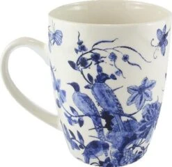 Mok, Delftsblauwe Vogels, Rijksmuseum -Keukengerei Winkel 1200x1164 2