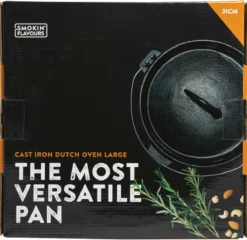 Merkloos Dutch Oven Medium Smokin' Flavours -Keukengerei Winkel 1200x1166 1