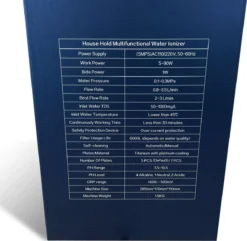 Basisch Water Generator | Water Ionisator En Zuivering | Actief Koolstoffilter | Phipower -Keukengerei Winkel 1200x1172 3