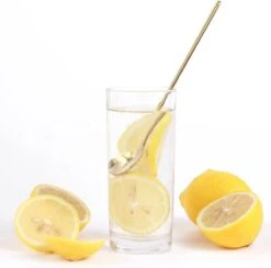 House Of Husk® Lange Theelepels Set - Latte Macchiato Lepels - Koffielepels - Theelepeltjes - RVS - 17cm - 6 Stuks - Goud -Keukengerei Winkel 1200x1184 9