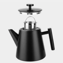 Castagnola Theepot Met Filter – Theekan – Theepot Dubbelwandig – Theepot Roestvrijstaal – Hoogwaardig RVS – 1 Liter – 5 Kopjes Thee – Zwart 10 Castagnola Theepot Met Filter – Theekan – Theepot Dubbelwandig – Theepot Roestvrijstaal – Hoogwaardig RVS – 1 Liter – 5 Kopjes Thee – Zwart -Keukengerei Winkel 1200x1195 12