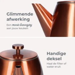 Vaja® Theepot Juliette Rosé Dubbelwandig -Keukengerei Winkel 1200x1196 14
