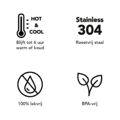 Lock&Lock RVS Thermos Lunchbox - Voedselcontainer - Voedseldrager - Lunchpot - Snackbox - Soepbeker To Go - Warme Maaltijden - Volwassenen - 500ml - Houdt Tot 6 Uur Warm - Lekvrij - Wit -Keukengerei Winkel 1200x1198 17