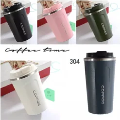 Koffiebeker To Go - RVS Thermosbeker - Drinkfles - Herbruikbare Koffiebeker - 500 Ml - Wit -Keukengerei Winkel 1200x1198 23