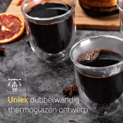 Dubbelwandige ESPRESSO Glazen Van Borosilicaat - Warme En Koude Dranken Kopjes - 70 ML - Set Van 4 21 Dubbelwandige ESPRESSO Glazen Van Borosilicaat - Warme En Koude Dranken Kopjes - 70 ML - Set Van 4 -Keukengerei Winkel 1200x1200 1086