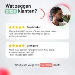 Triple J® Koffiebeker To Go - Thermosbeker - BPA & Lekvrij - 510ml - Blauw -Keukengerei Winkel 1200x1200 1146