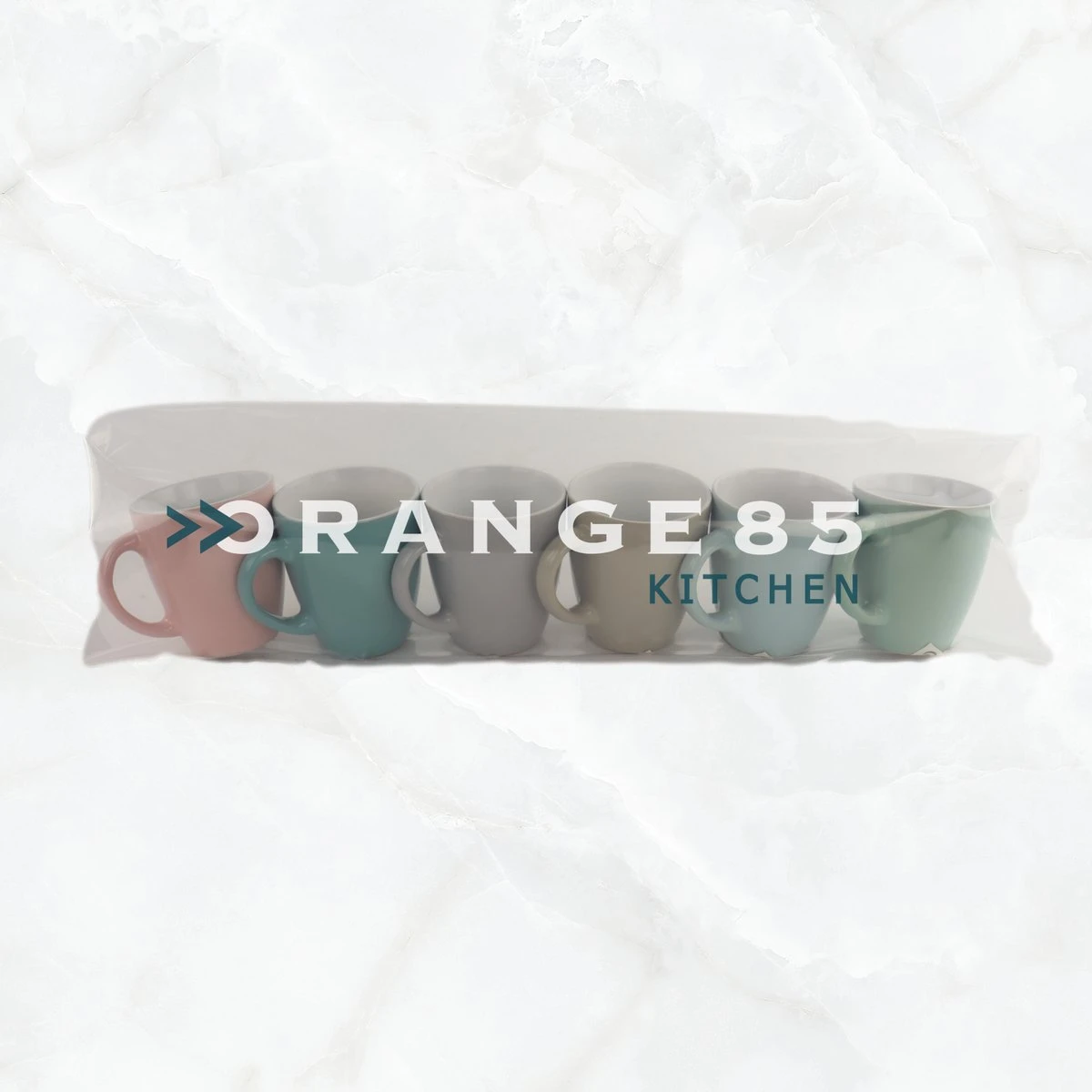 Orange85 Espresso Kopjes - Set Van 6 - Met Oor - 160ml - Meerdere Kleuren - Pastel - Aardewerk 7 Orange85 Espresso Kopjes - Set Van 6 - Met Oor - 160ml - Meerdere Kleuren - Pastel - Aardewerk - Afbeelding 7