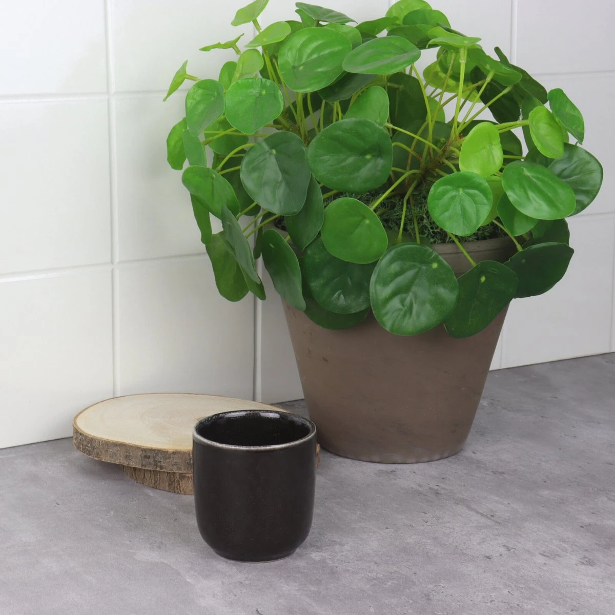 Orange85 Koffiekopjes - Espresso Kopjes - Set Van 6 - 100 Ml - Zwart 2 Orange85 Koffiekopjes - Espresso Kopjes - Set Van 6 - 100 Ml - Zwart - Afbeelding 2