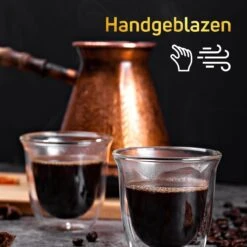 Dubbelwandige ESPRESSO Glazen Van Borosilicaat - Warme En Koude Dranken Kopjes - 70 ML - Set Van 6 23 Dubbelwandige ESPRESSO Glazen Van Borosilicaat - Warme En Koude Dranken Kopjes - 70 ML - Set Van 6 -Keukengerei Winkel 1200x1200 1249