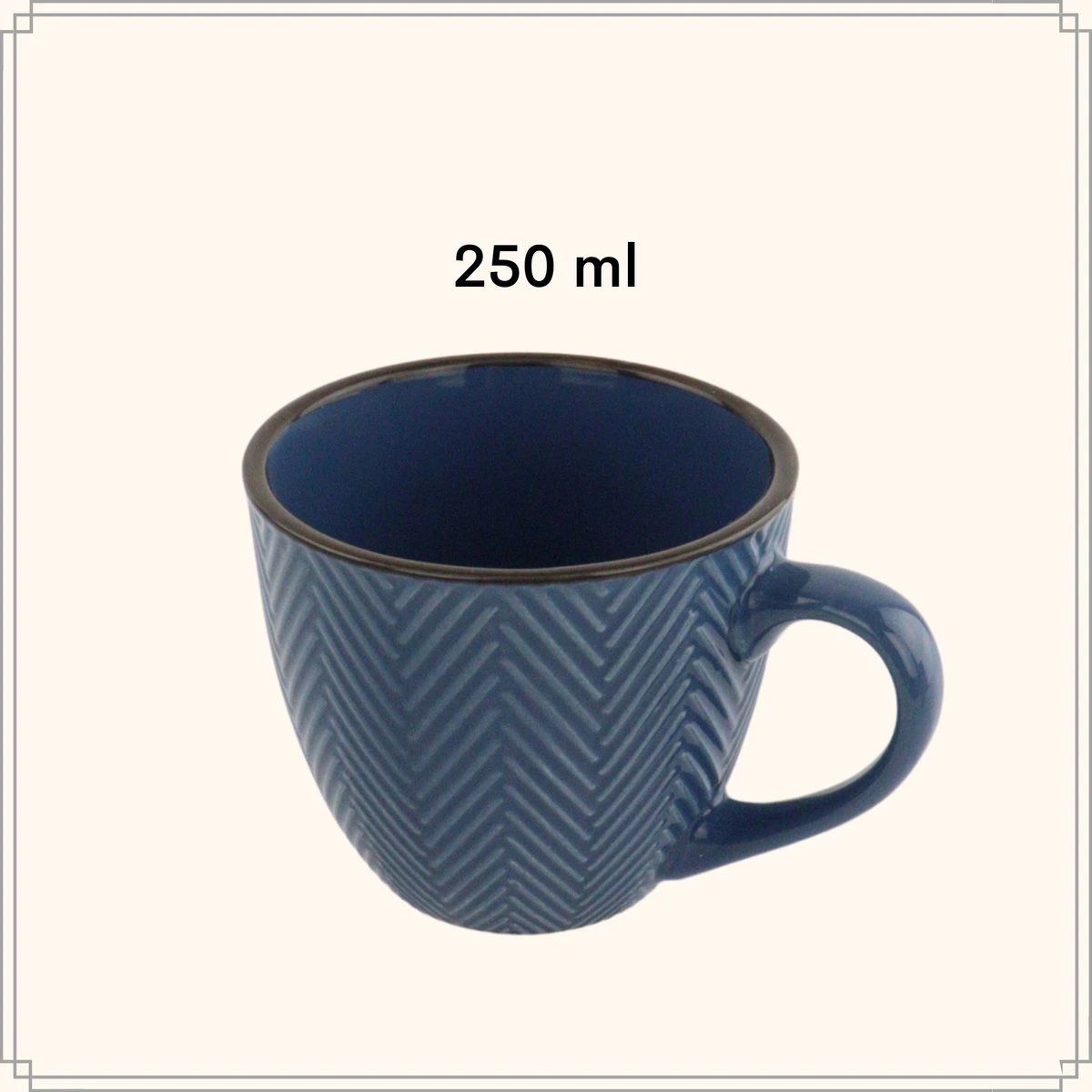 OTIX Koffiekopjes - Met Oor - Set Van 4 - Verschillende Kleuren - Aardewerk - 250 Ml 7 OTIX Koffiekopjes - Met Oor - Set Van 4 - Verschillende Kleuren - Aardewerk - 250 Ml - Afbeelding 7