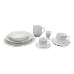 4goodz Porseleinen Servies 6 Persoons 50-delig - Startset - Wit -Keukengerei Winkel 1200x1200 1375