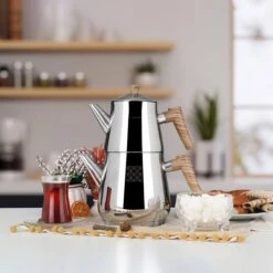 Serenk Definition Turkse Theepot - Inductie Geschikt - Theepottenset - RVS -Keukengerei Winkel 1200x1200 1391